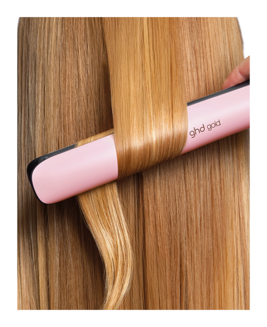 GHD gold professional hair straightener | pink sorbet - limited edition | Styling Protection | Sleek Design | Shine Enhancing Styler