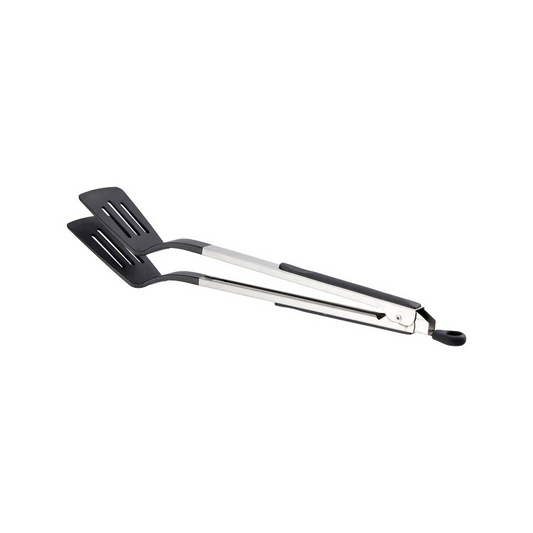 Baccarat The Cook Easy Spatula Tongs | Stainless Steel Cookware | Non-Stick Spatula Tongs |
