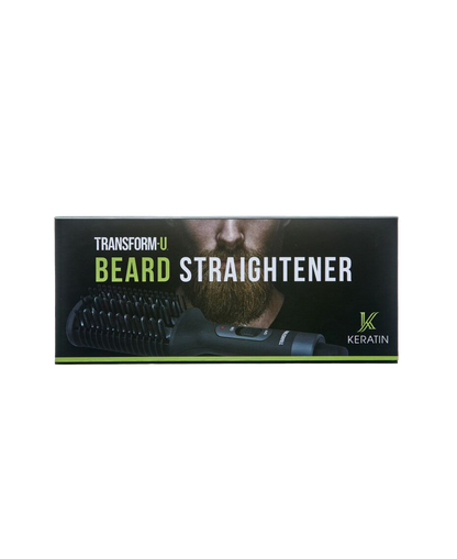 Transform-U | Keratin-Infused | Beard Straightener