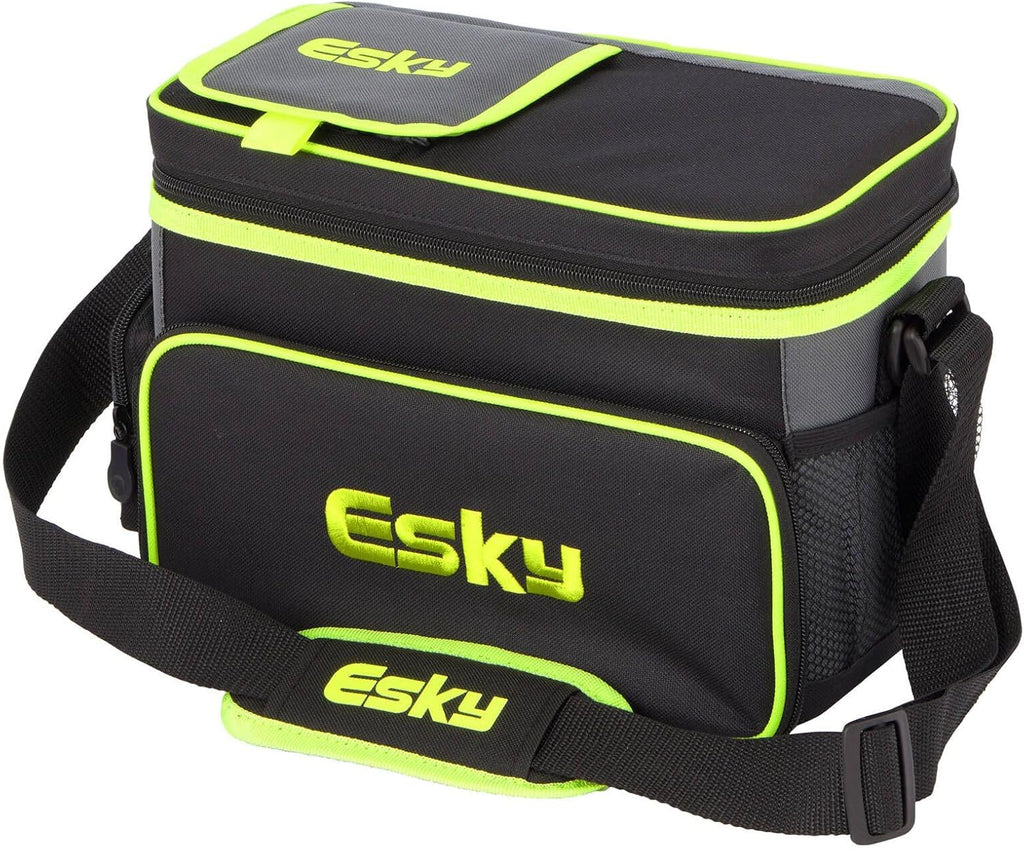 Esky 16 Can Hybrid Cooler with Ice Brick | Portable Drinks Beer Beverage Cooling Bag Hard Shell