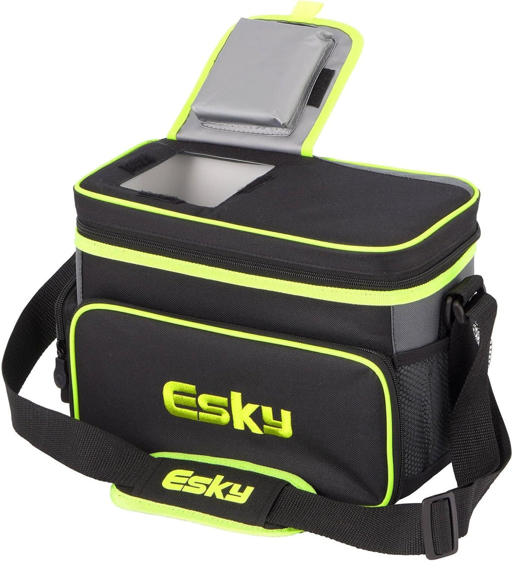 Esky 16 Can Hybrid Cooler with Ice Brick | Portable Drinks Beer Beverage Cooling Bag Hard Shell