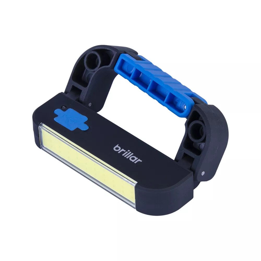 Brillar Rechargeable LED Light & Powerbank | 3-mode Magnetic Handle Carabiner | 90 Degree Swivel