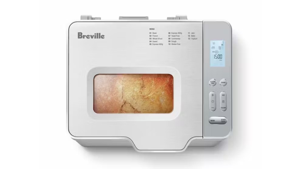 Breville Bread Maker | 12 Program | Auto Fruit Nut Dispenser | Electric Baker