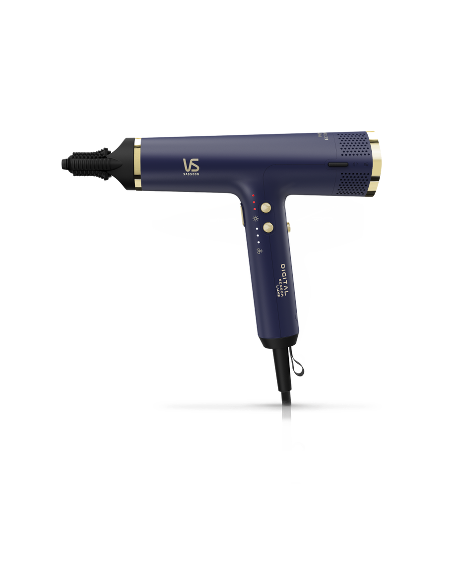 VS Sassoon Digital Sensor Luxe Airsonic Hair Dryer | Airsonic Sensor | Ultra Fast Dryer | 72% Slimmer | 110000 RPM
