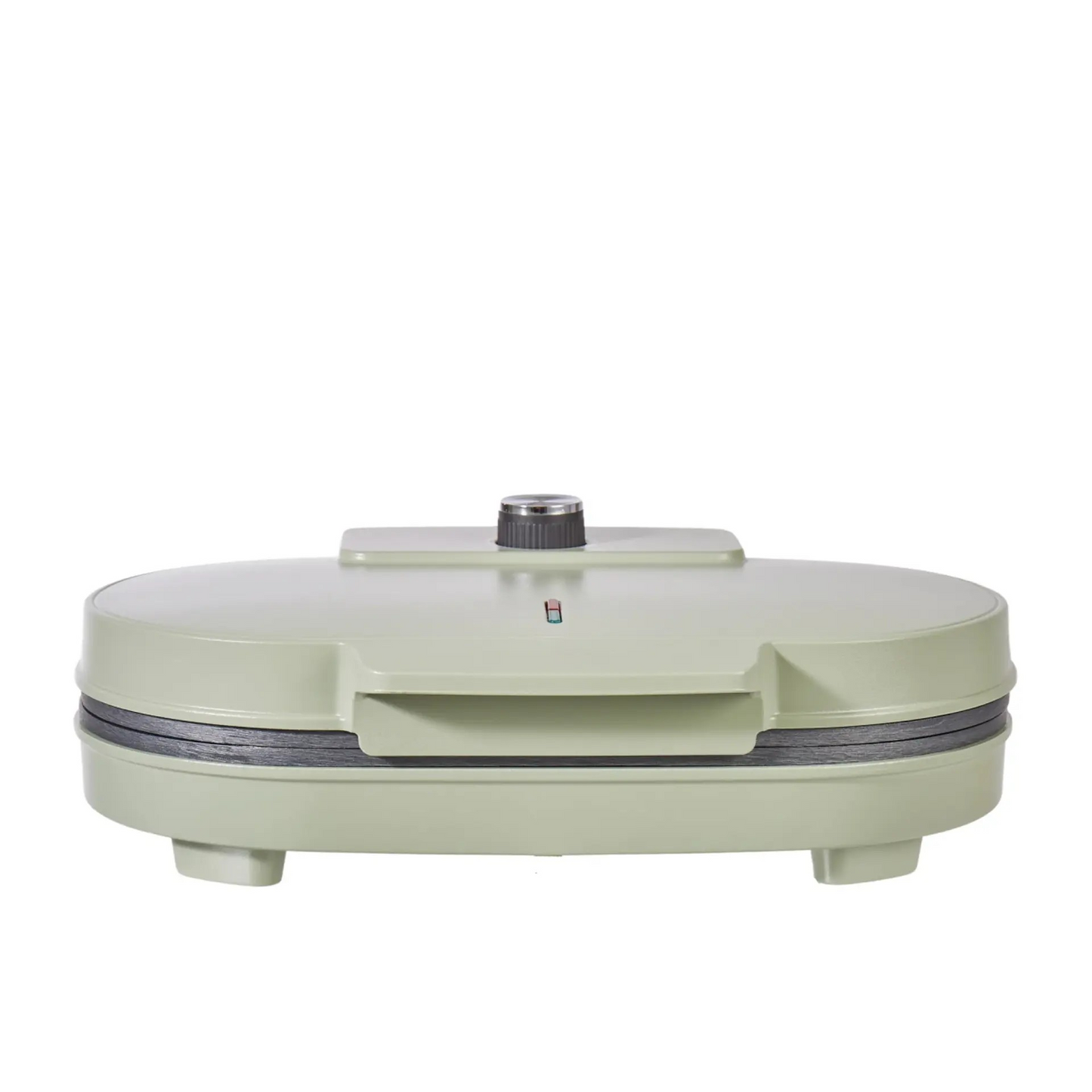 Davis & Waddell Electric Non Stick Double Waffle Maker | Grill and Toaster | Green