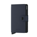 SECRID Miniwallet Matte Nightblue Leather RFID
