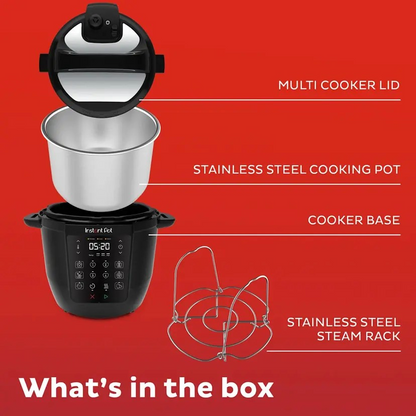 Instant Electric Multi Cooker 5.7L | Pressure Cooker, Slow Cooker, Saute, Stew, Rice Cooker, Yoghurt Maker