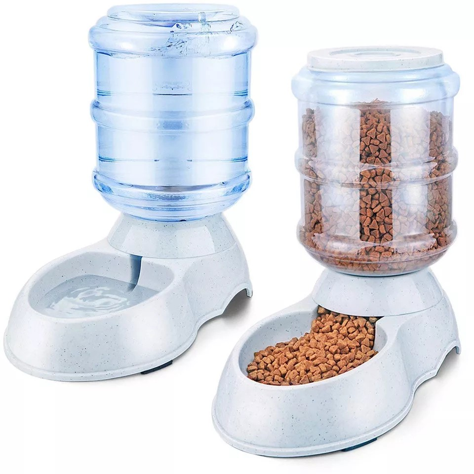 Automatic Pet Feeder 3.5L - Smart Dog Cat Food Dispenser with Water Bowl | Self-Feeding System for Dogs & Cats
