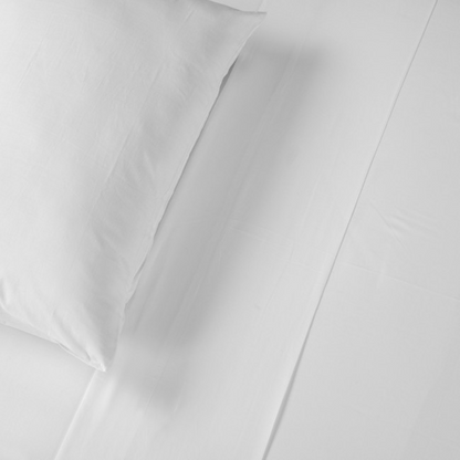 Jason Commercial Cotton Deluxe Sheets - White | AirBNB | Hotel/Motel